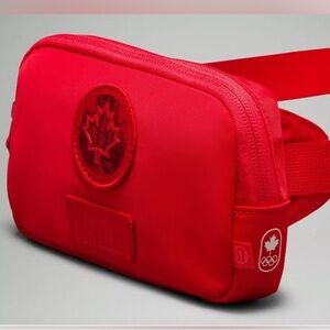 Lululemon Red Unisex Belt Bag